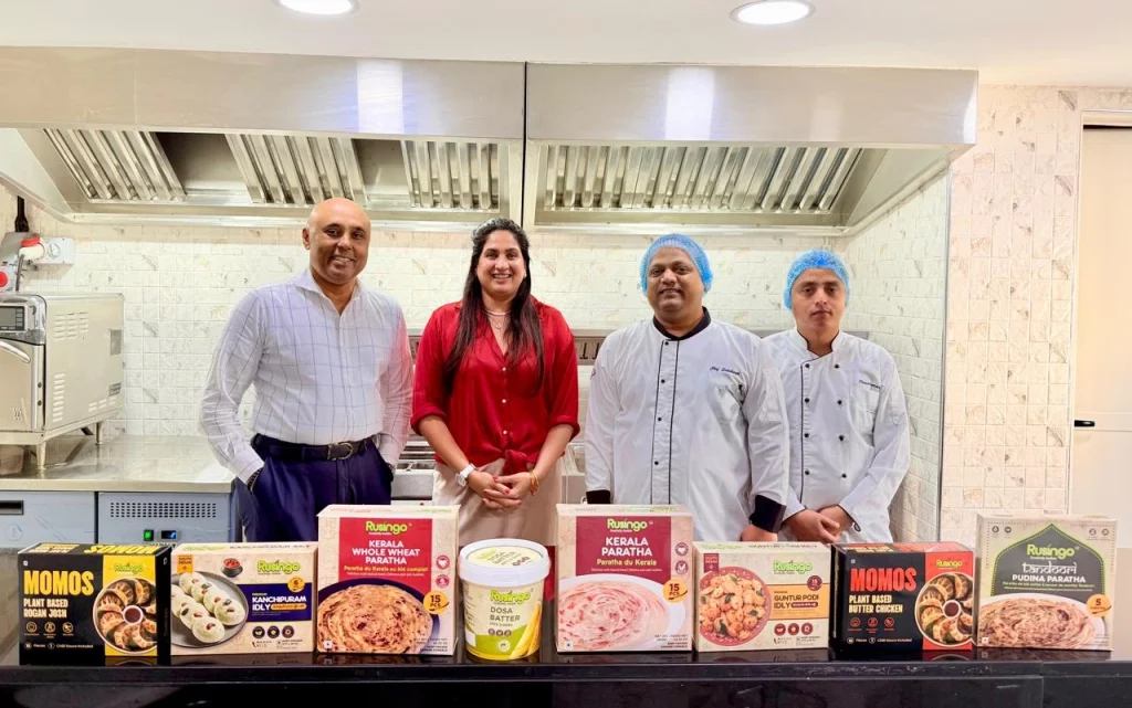 umithra Sen and Rusingo Team