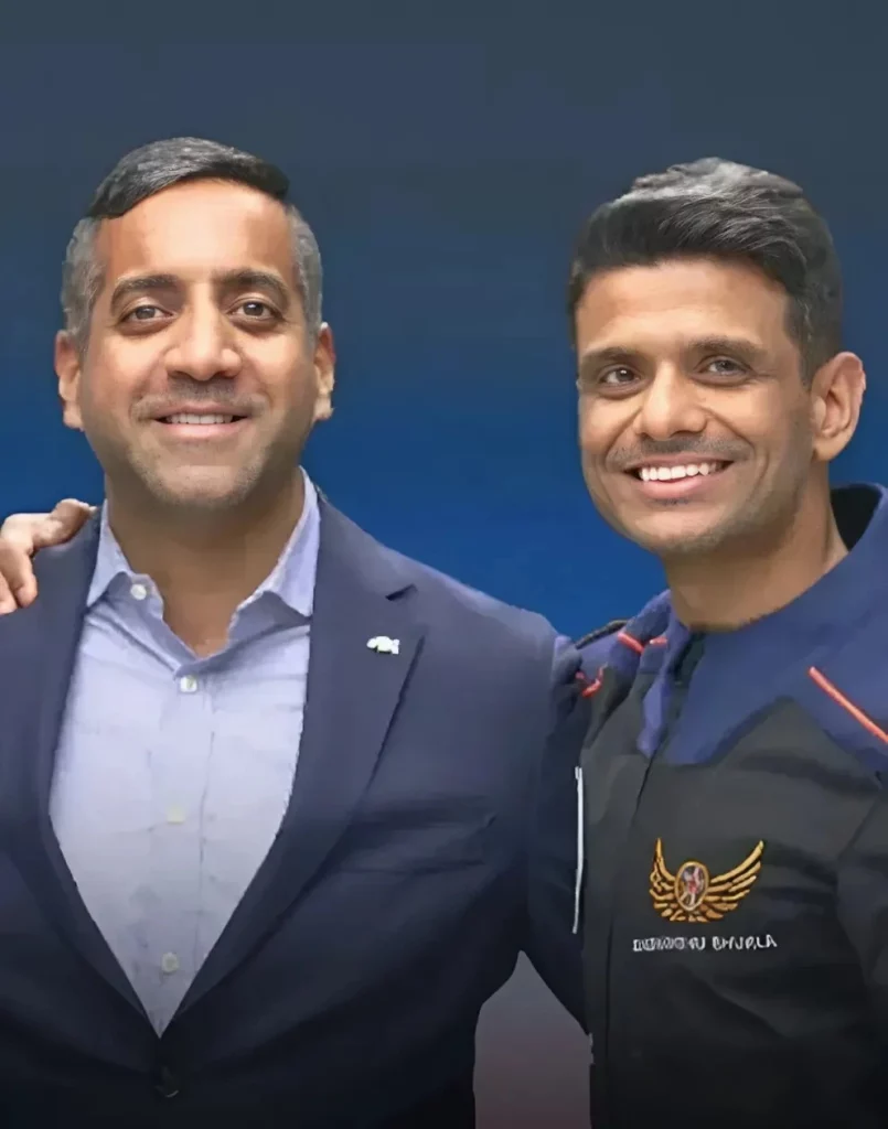 Tejpaul with Subhanshu Shukla