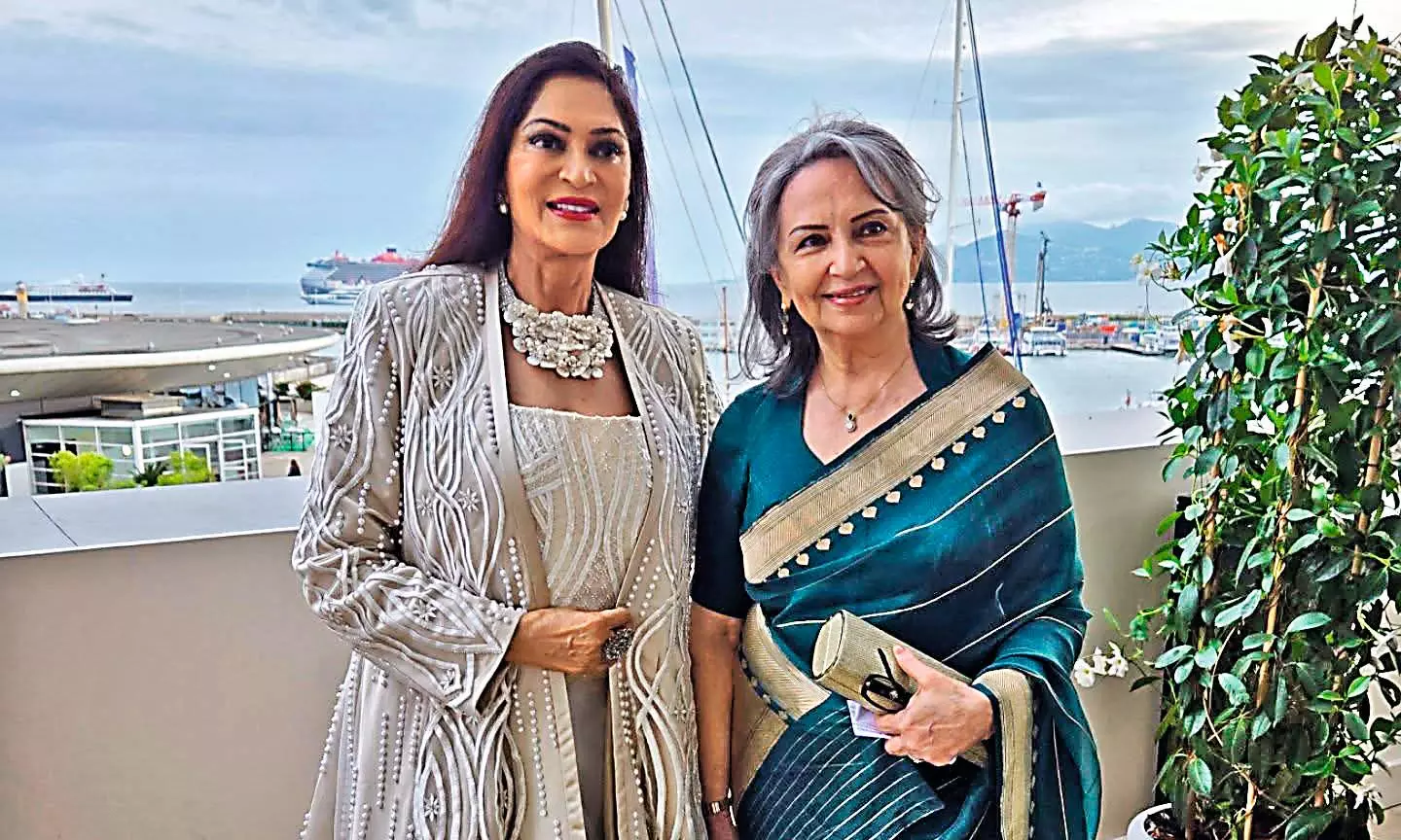 Simi Grewal and Sharmila Tagore | Global Indian