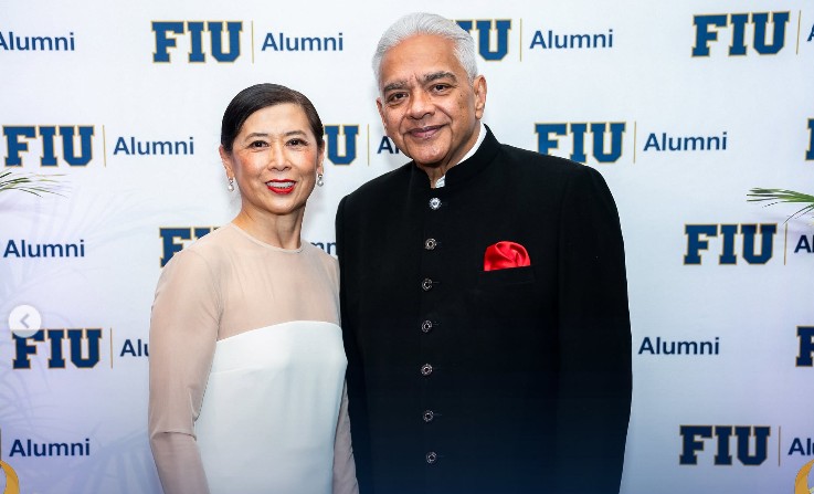 Rakesh and Mei Sarna