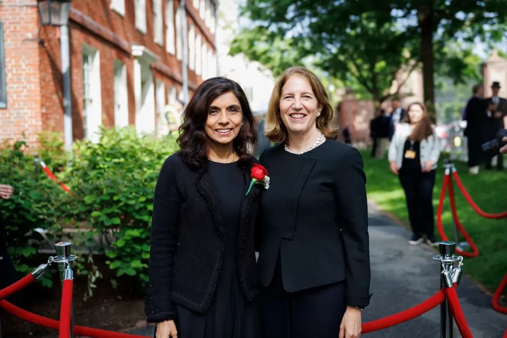 Monica Bharel and Sylvia Mathews Burwell
