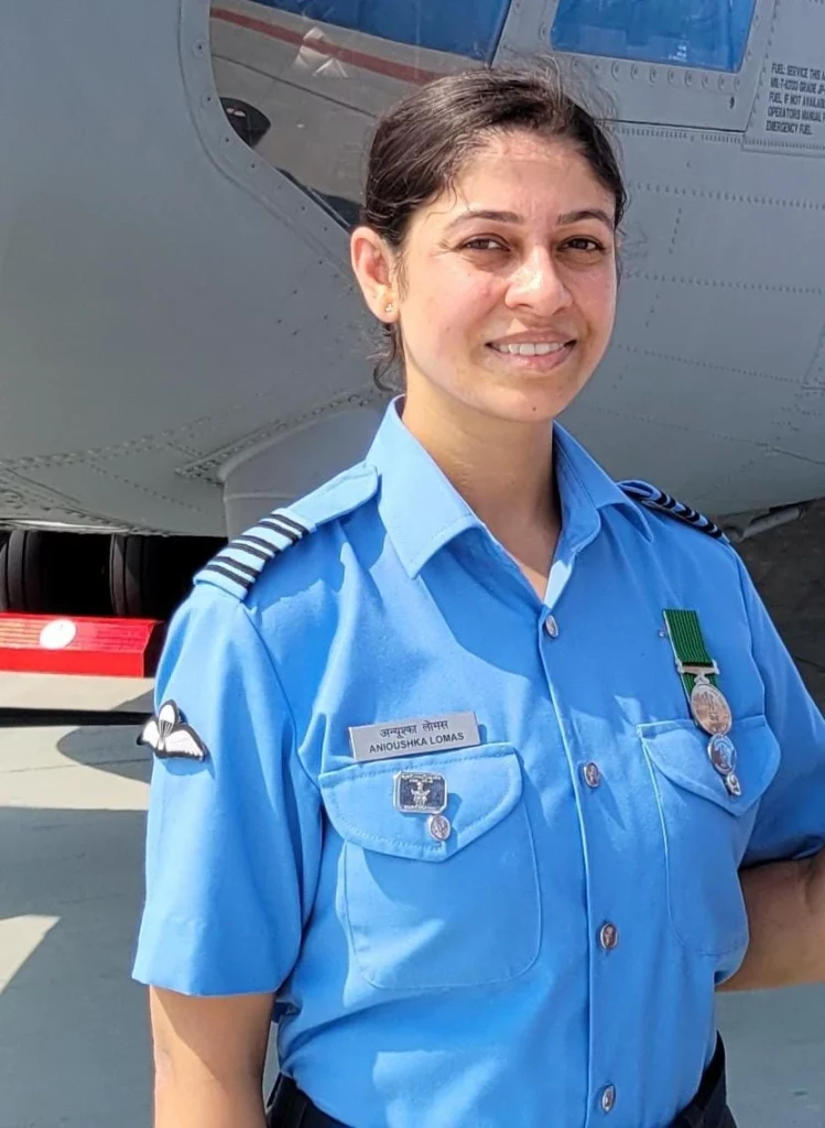 Wing Commander (retd) Anioushka Lomas