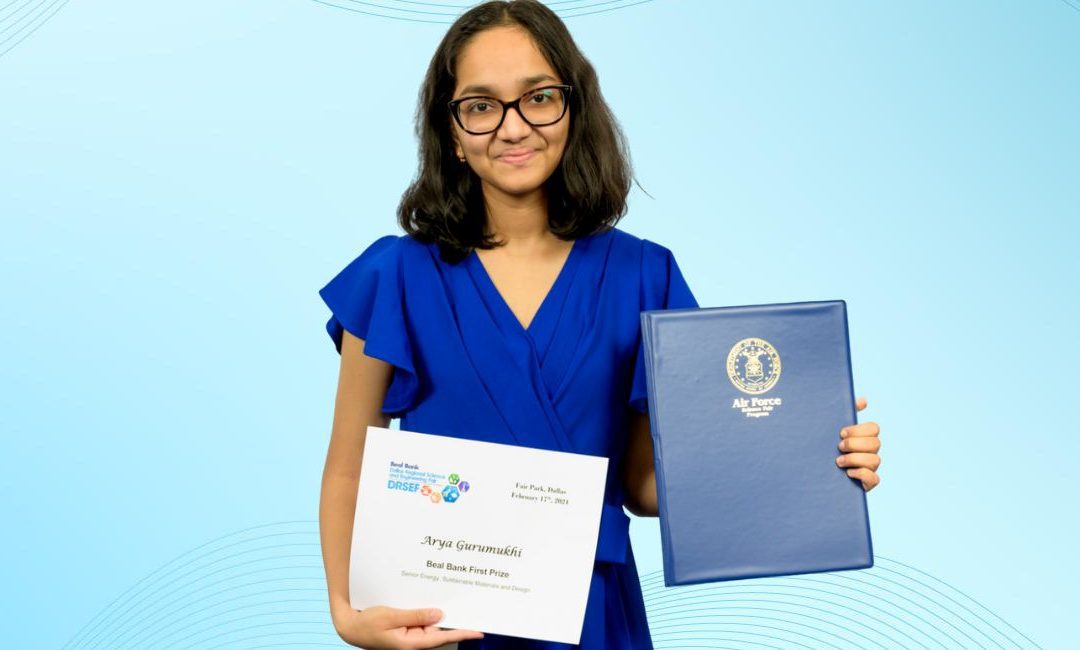 Arya Gurumukhi: Texas teen bringing clean energy innovation to underserved communities