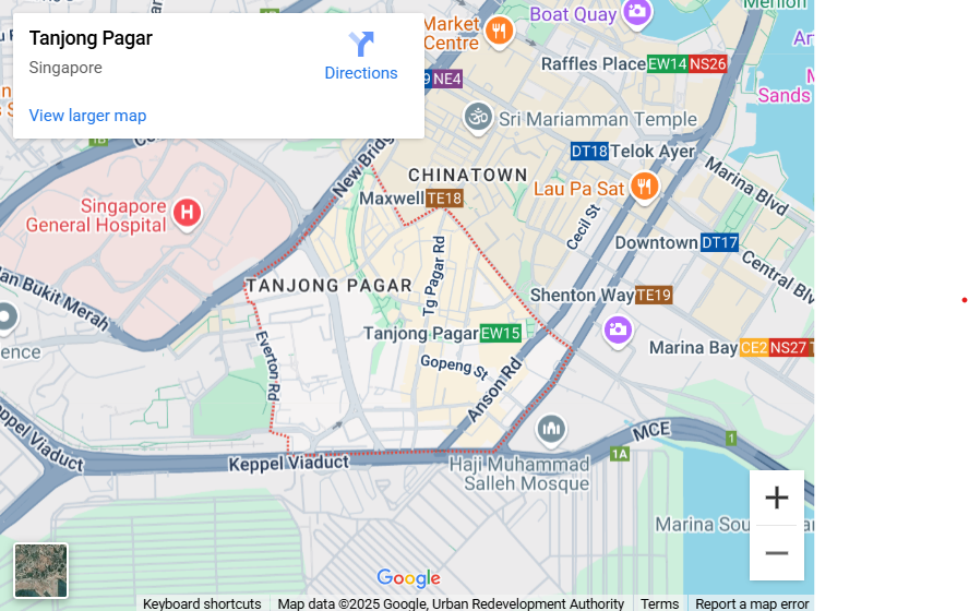 Singapore map