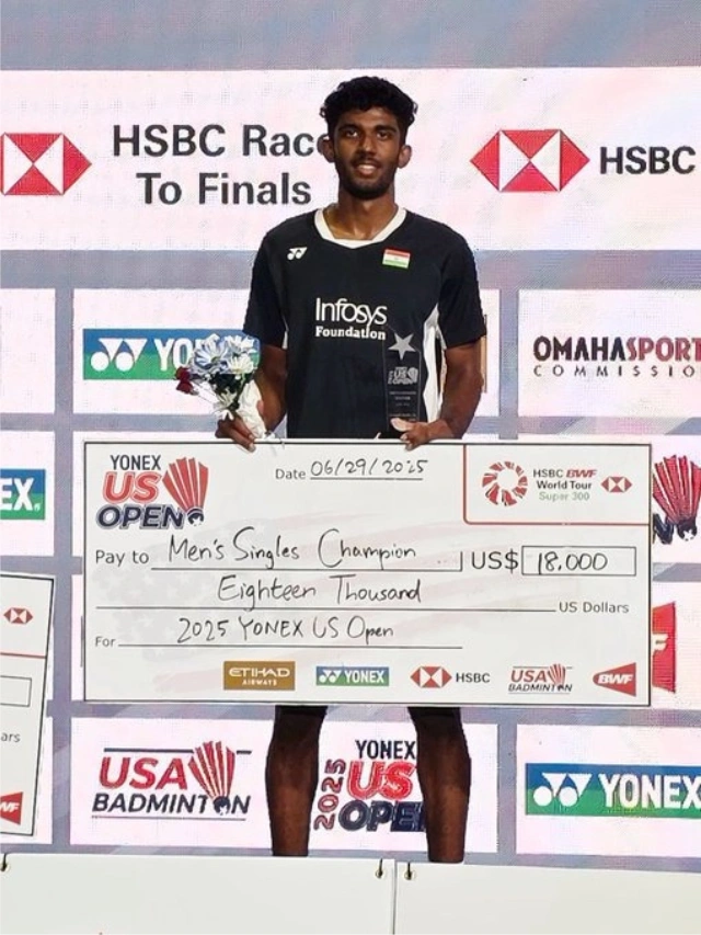 Le premier titre indien du BWF World Tour de 2025 porte un nouveau nom : Ayush Shetty.