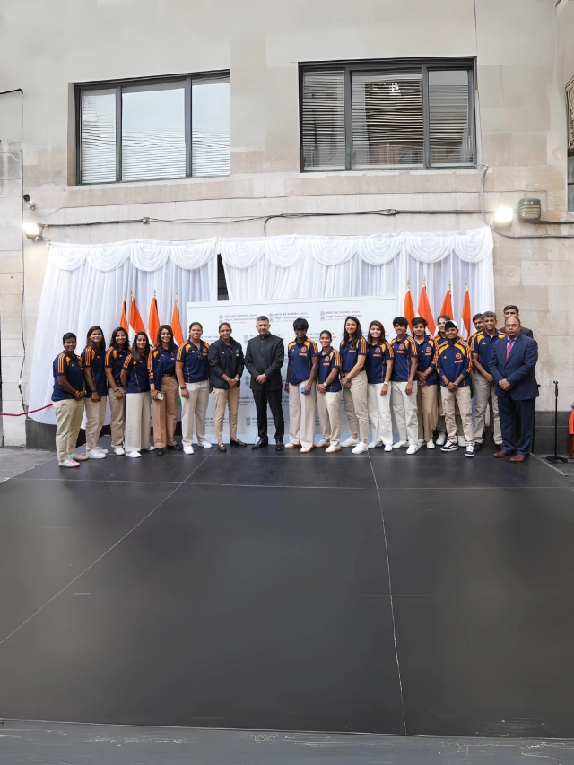 L'équipe féminine indienne de cricket honorée par le Haut-Commissariat à Londres