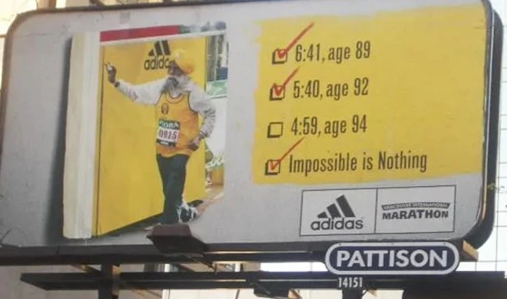 Fauja Singh_Adidas campaign