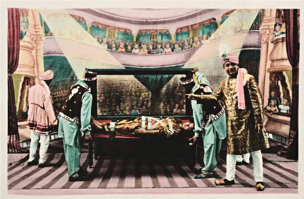 PC Sorcar during one of his shows