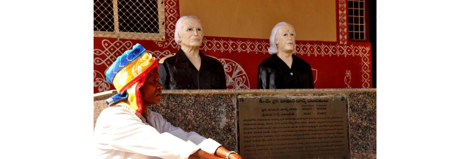 Australian anthropolist couple Christopher and Elizabeth