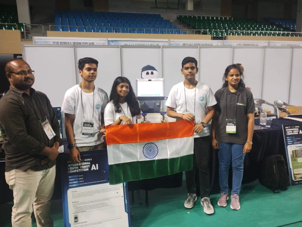 The winning team at IYRC