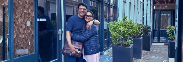 Aparesh Ranjit and Shilpa Shirodkar