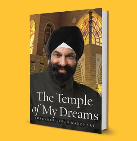 Surender Singh Kandhari's Book_Temple of My Dreams
