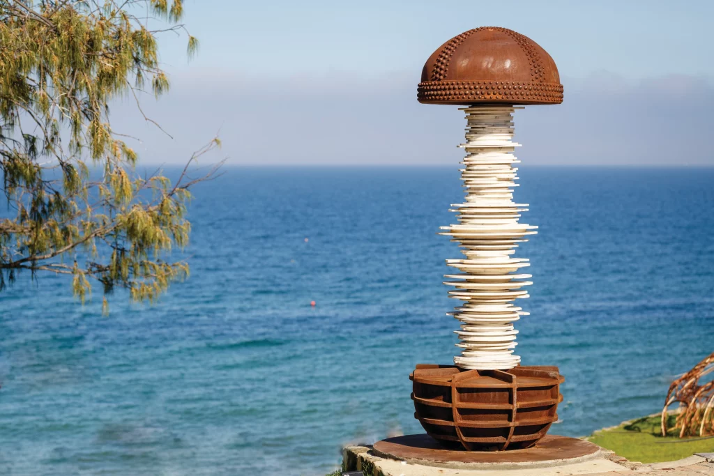 Harsha Vardhan Durugadda – Säule des Klangs – Skulptur am Meer – Cottesloe 2017