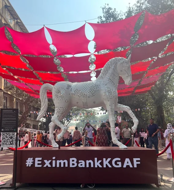 MeMeraki Art Installation at Kala Ghoda Arts Festival, Mumbai