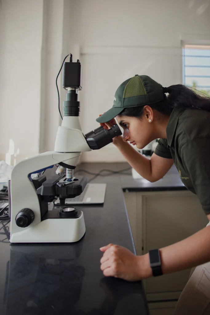 Ryana Kuruvilla of Kelachandra Coffee at the R&D Center