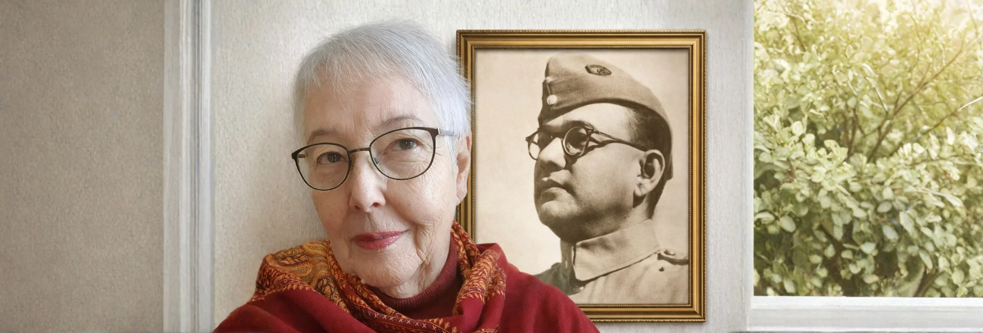 Anita Bose Pfaff , Daughter of Netaji Subhash Chandra Bose