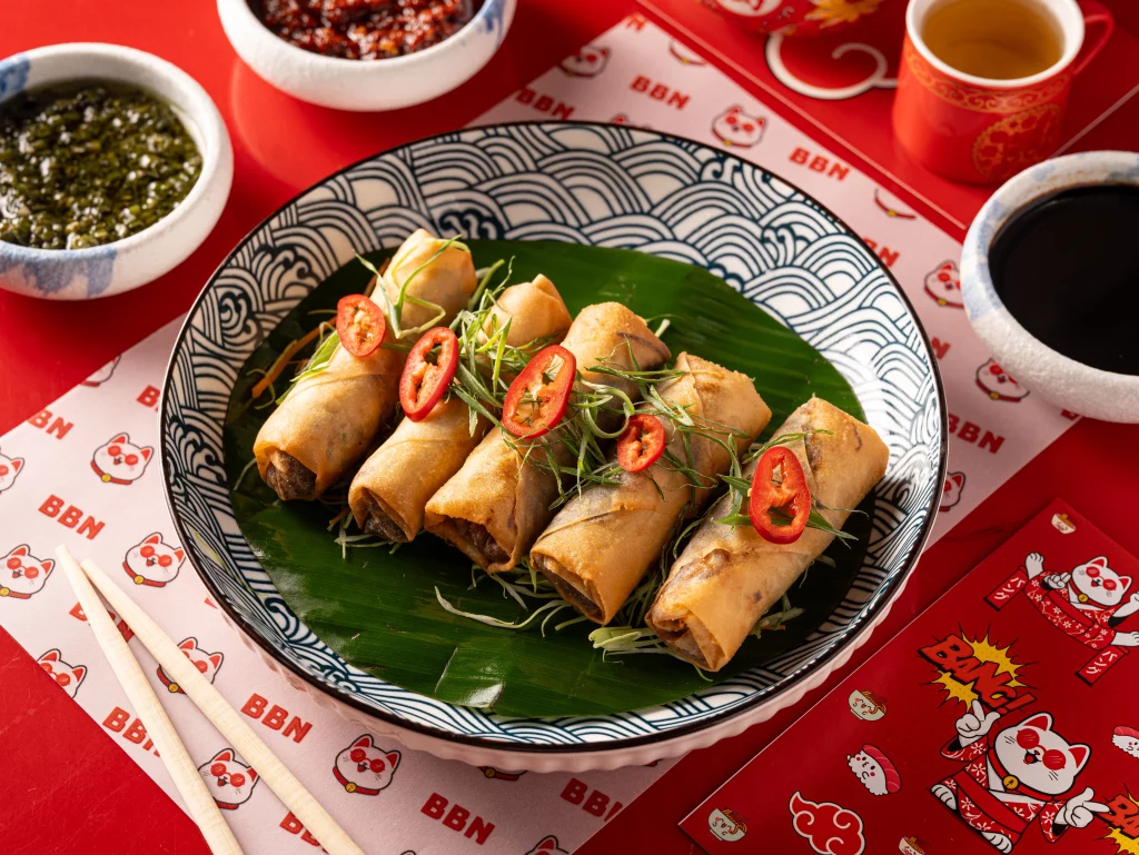 Bang Bang! Veg Spring Rolls