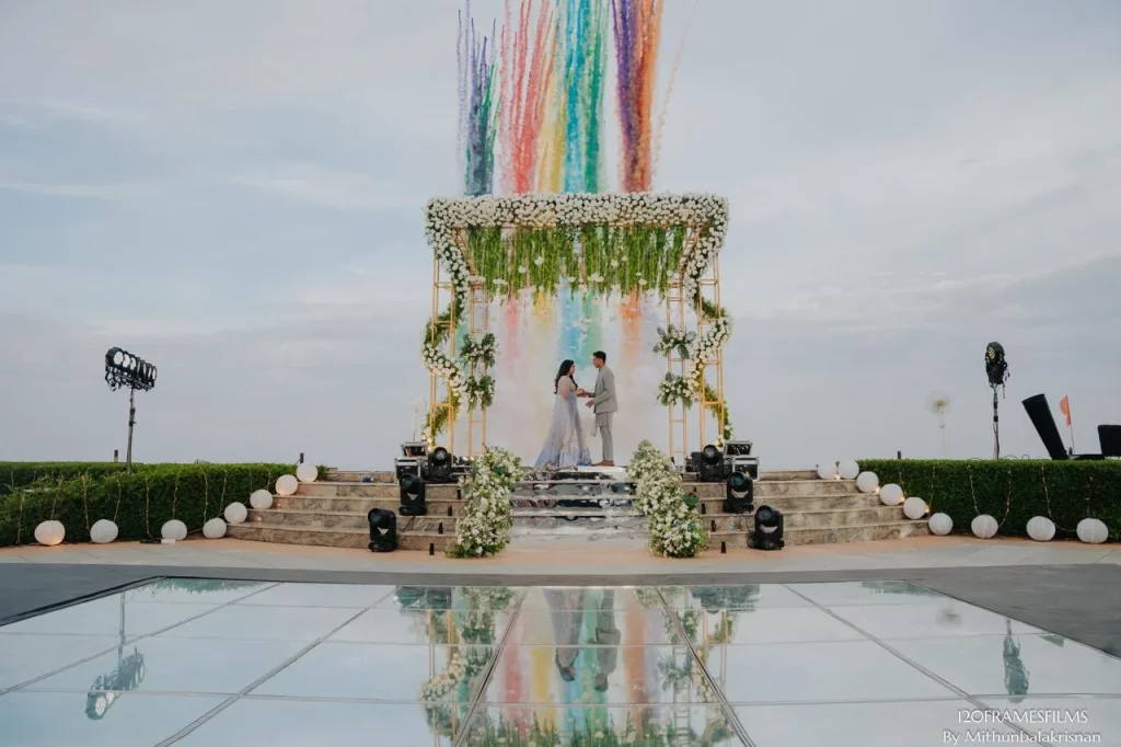 Indian wedding organised by Sri Events