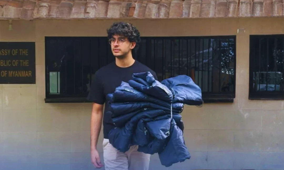 Jaivir Gulati: Swiss boarding school student turning textile waste into hope for the world’s most vulnerable