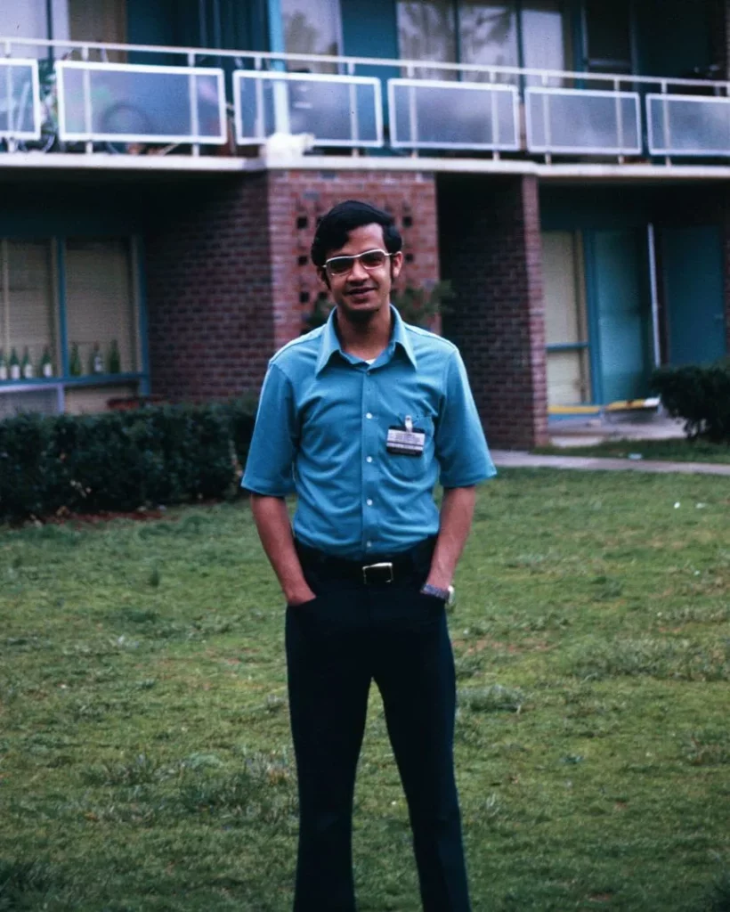 Veerabhadran Ramanathan during his younger days