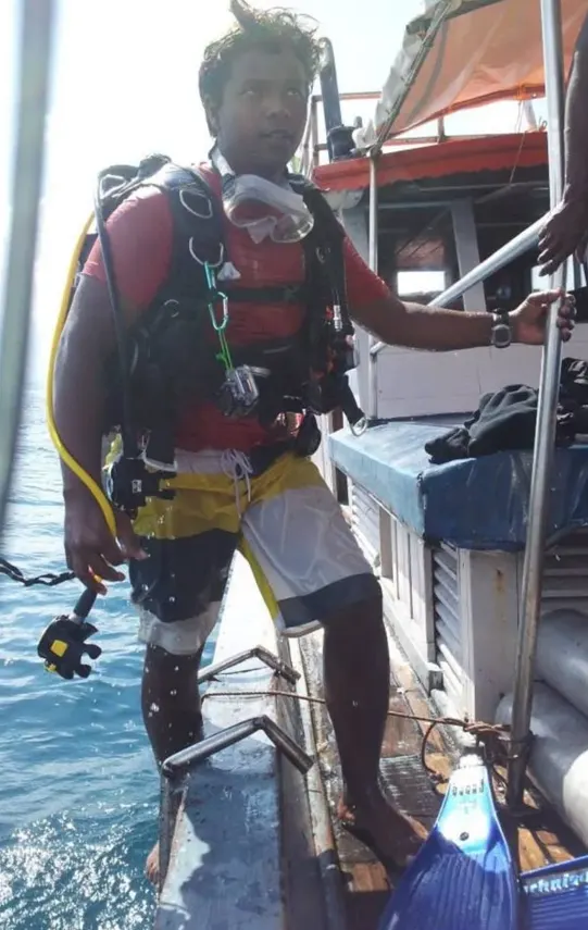 Vinod Bondi_Scuba Diver