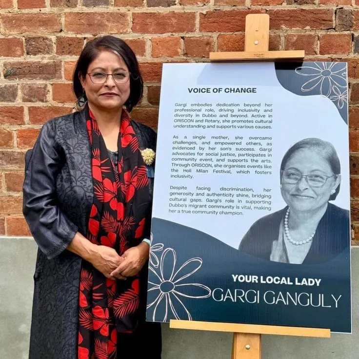 Gargi Ganguly | Winner of Regional Unity Medal in Dabboo