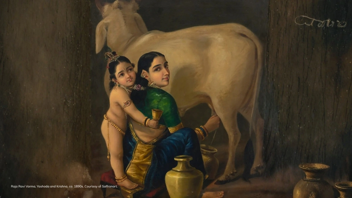Raja Ravi Varma's Yashoda and Krishna Fetches ₹1.67 Billion at Saffronart Delhi, Bought by Cyrus Poonawalla