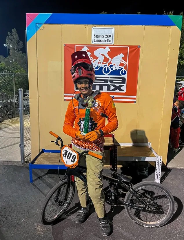 BMX racer_Agasthi Chandrasekhar