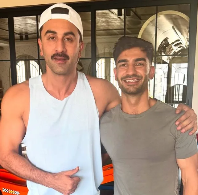 Abhay Sehgal with actor Ranbir Kapoor