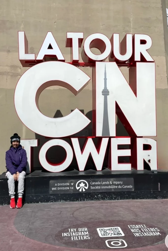 Ayona Jaswal at CN Tower 2