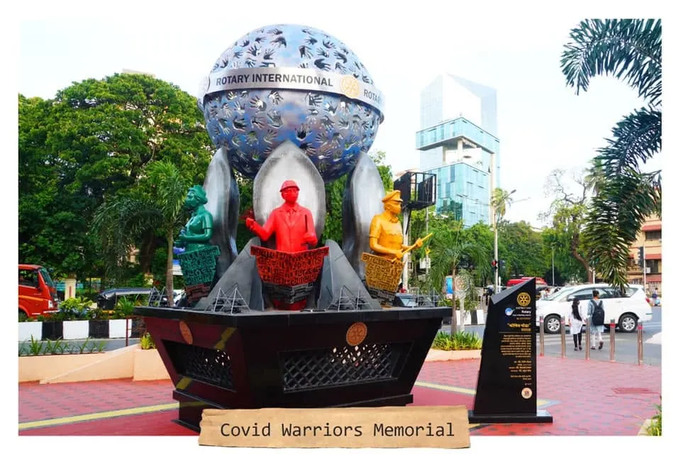 Covid Warrior Memorial by Minali Thakkar