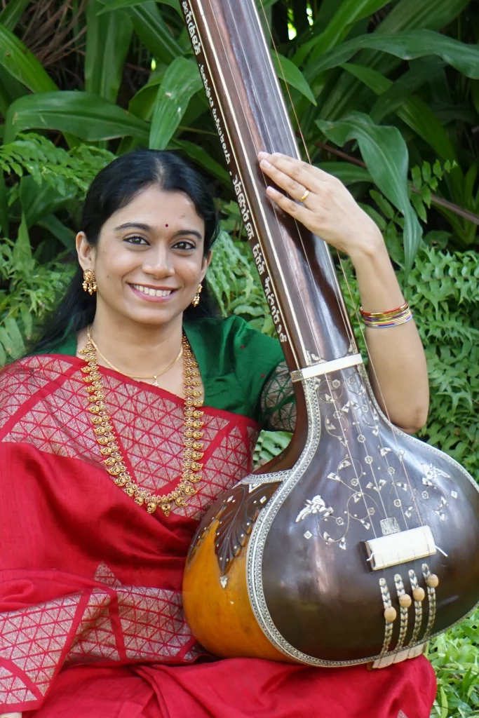 Dr Radhika Balakrishnan with members of Royal Birmingham Conservotoire