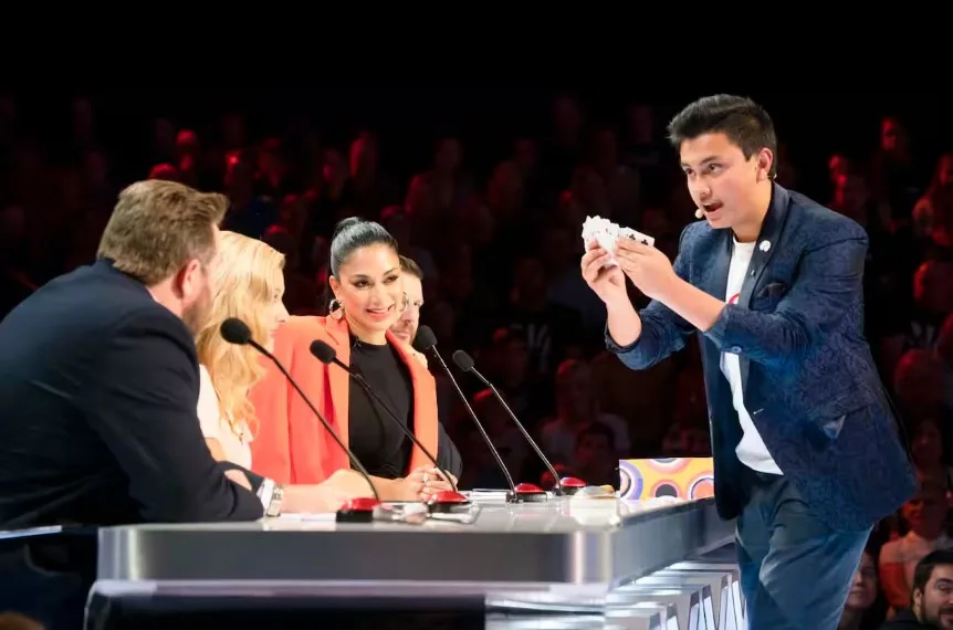 Saksham Sharma on Australia Got Talent show