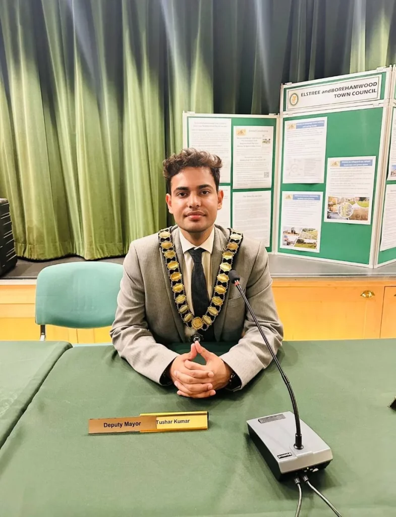 Tushar Kumar | Youngest Indian origin mayor in UK