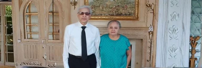 Meera and Jasvant Modi-Banner