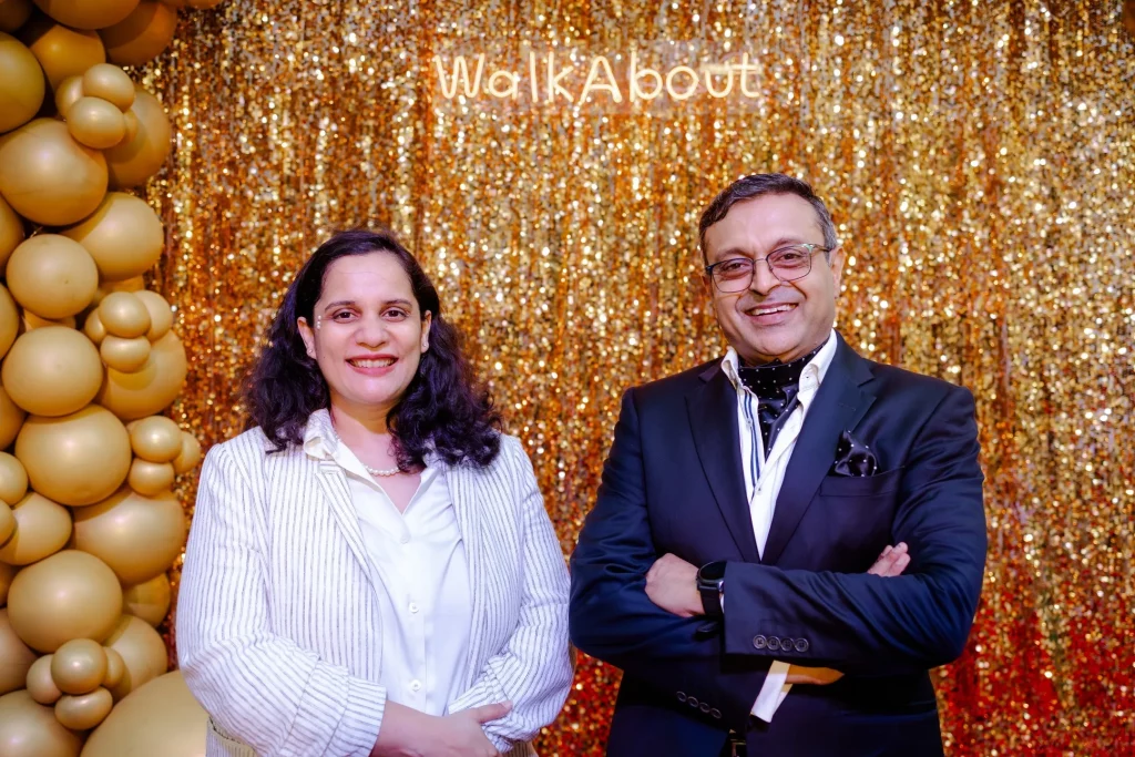 Deval and Ashwini WalkAbout Co-Founders