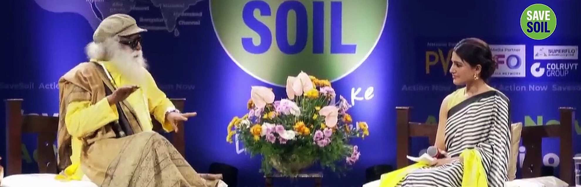 Samantha Ruth Prabhu Asks Sadhguru