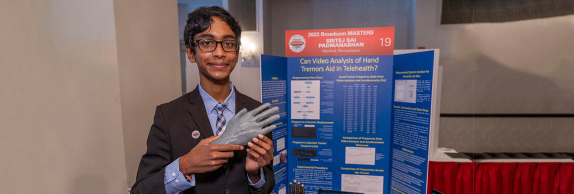 Sritej Padmanabhan’s algorithm can help diagnose Parkinson’s Disease