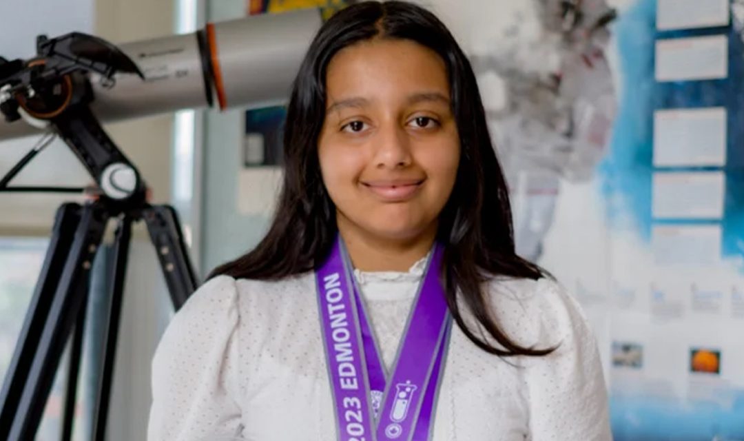 Arushi Nath, the teen who won the Canada-Wide Science Fair twice in a row