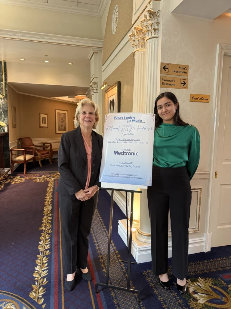 Armita Ahmed with Shelley Mayer