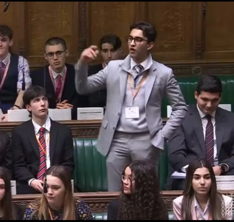 Aryaveer Baljee at House of Commons